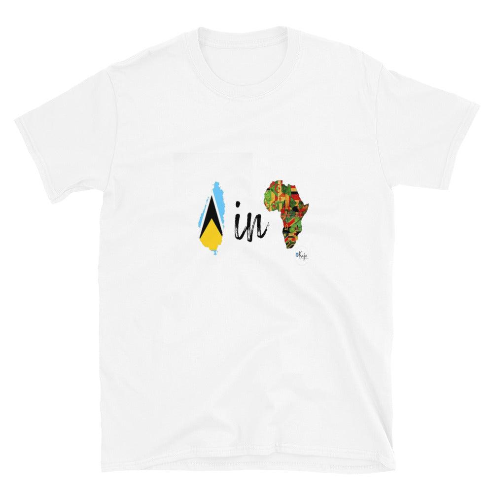 Saint Lucia in Africa Unisex T-Shirt
