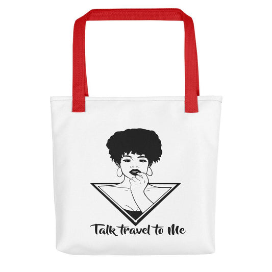 Tote bag Talk travel to me